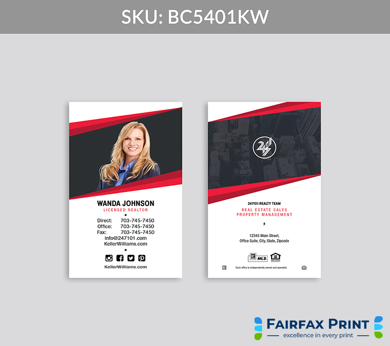 Realtors Fairfax Print for Keller Williams - BC5401KW - Style 28