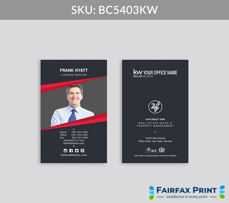 Realtors Fairfax Print for Keller Williams - BC5403KW - Style 28