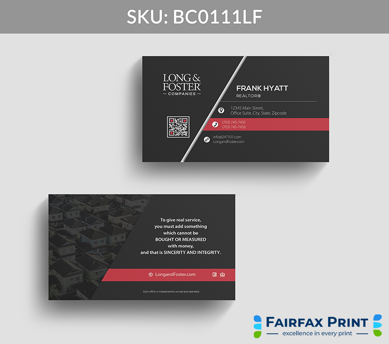 Realtors Fairfax Print for Long and Foster - BC0111LF - Style 22