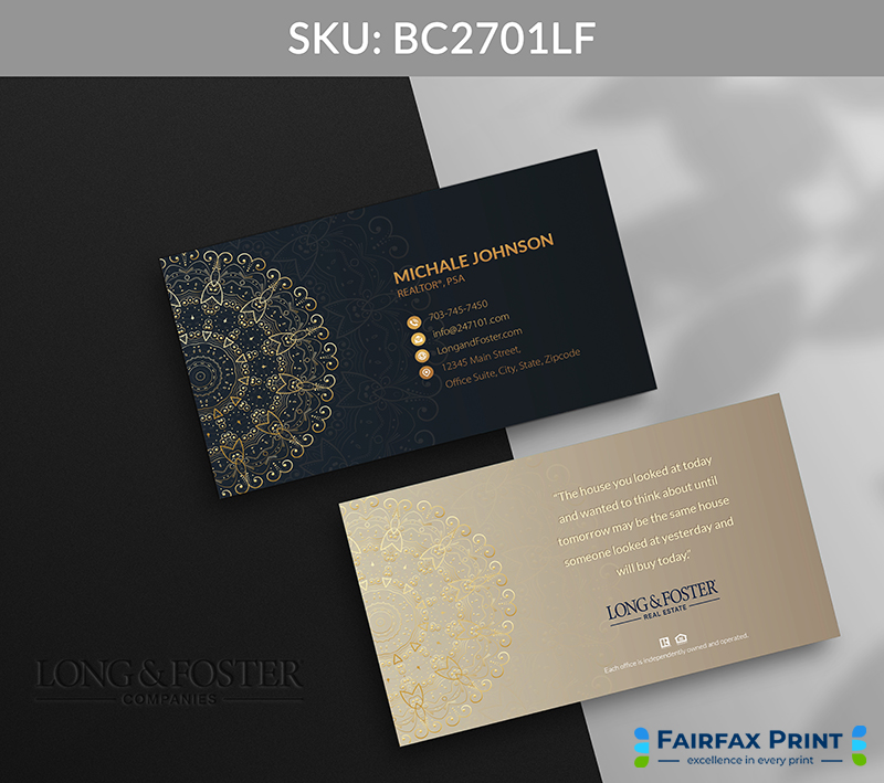 Realtors Fairfax Print for Long and Foster - BC2701LF - Style 12