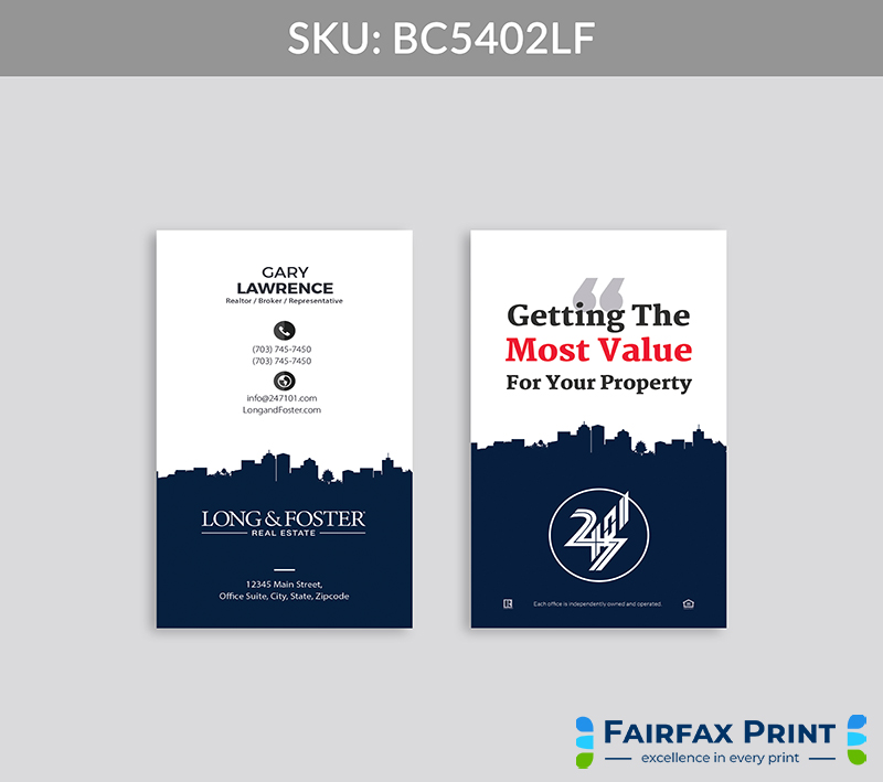Realtors Fairfax Print for Long and Foster - BC5402LF - Style 28