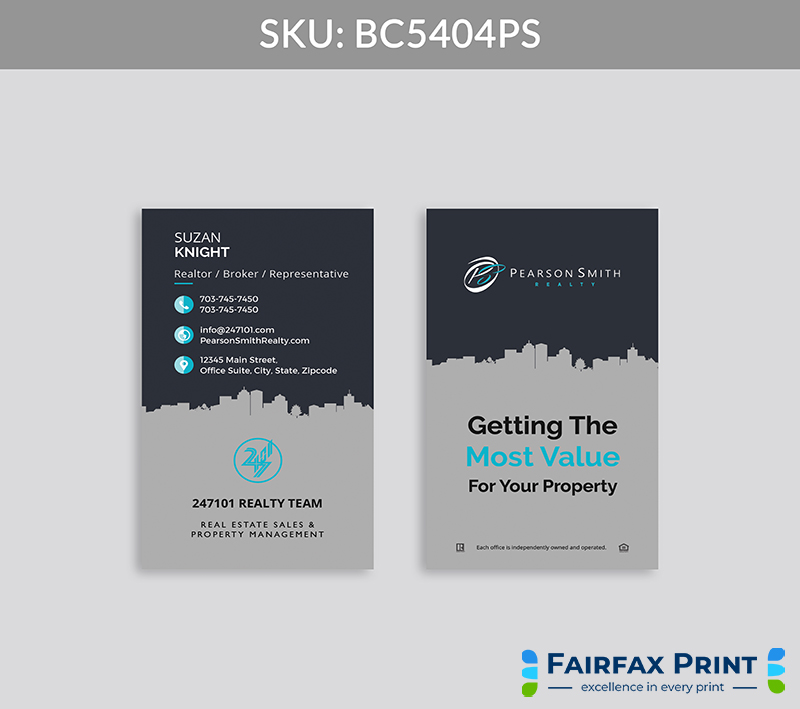 Realtors Fairfax Print for Pearson Smith