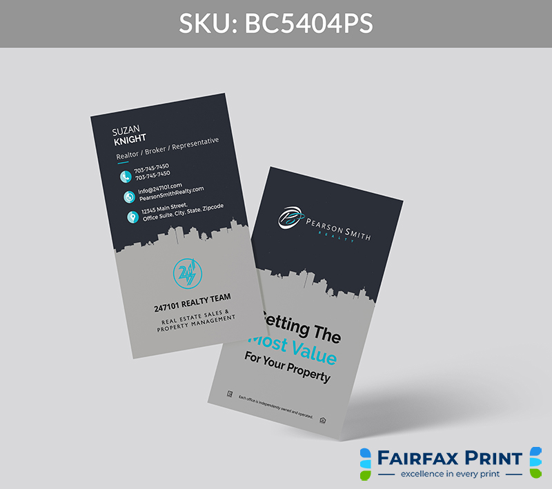 Realtors Fairfax Print for Pearson Smith