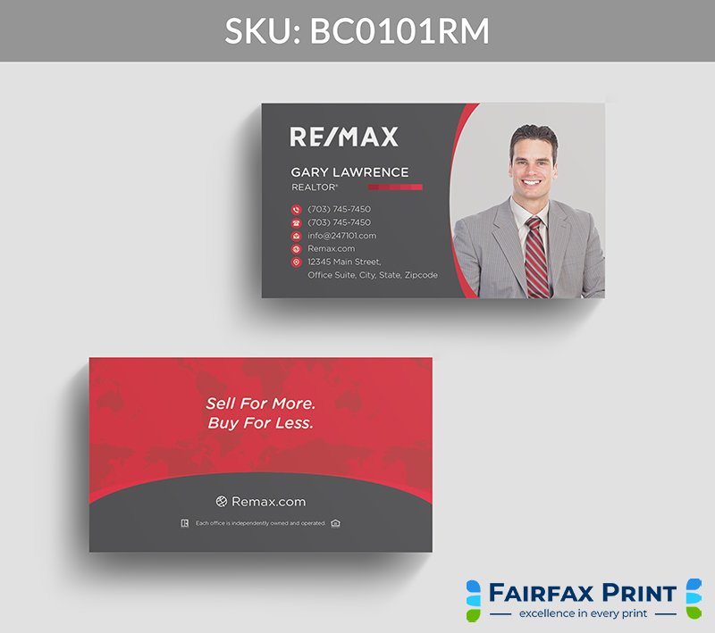 Realtors Fairfax Print for REMAX - BC0101RM - Style 22