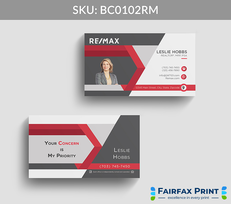 Realtors Fairfax Print for REMAX - BC0102RM - Style 22