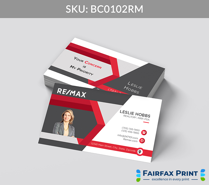 Realtors Fairfax Print for REMAX - BC0102RM - Style 24
