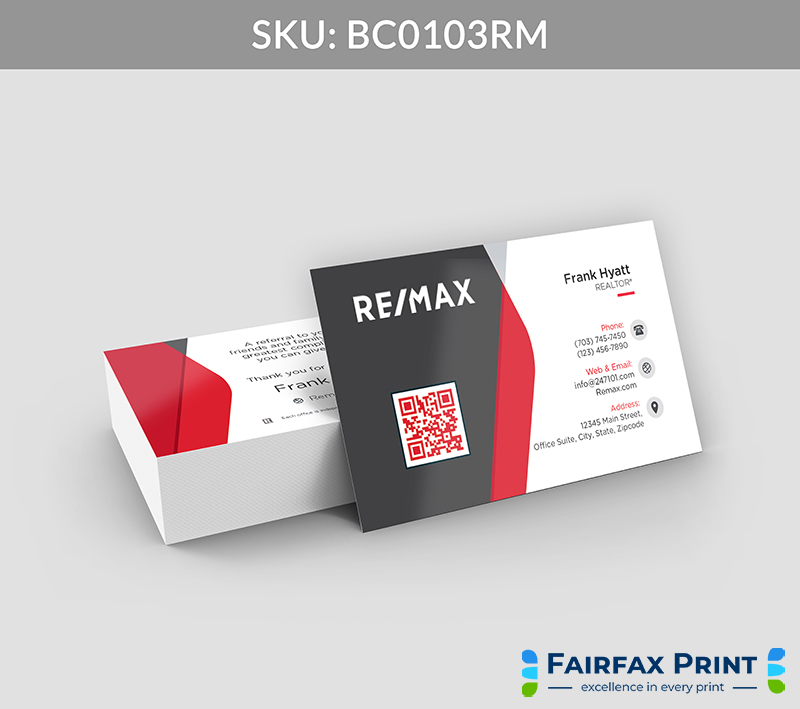 Realtors Fairfax Print for REMAX - BC0103RM - Style 21