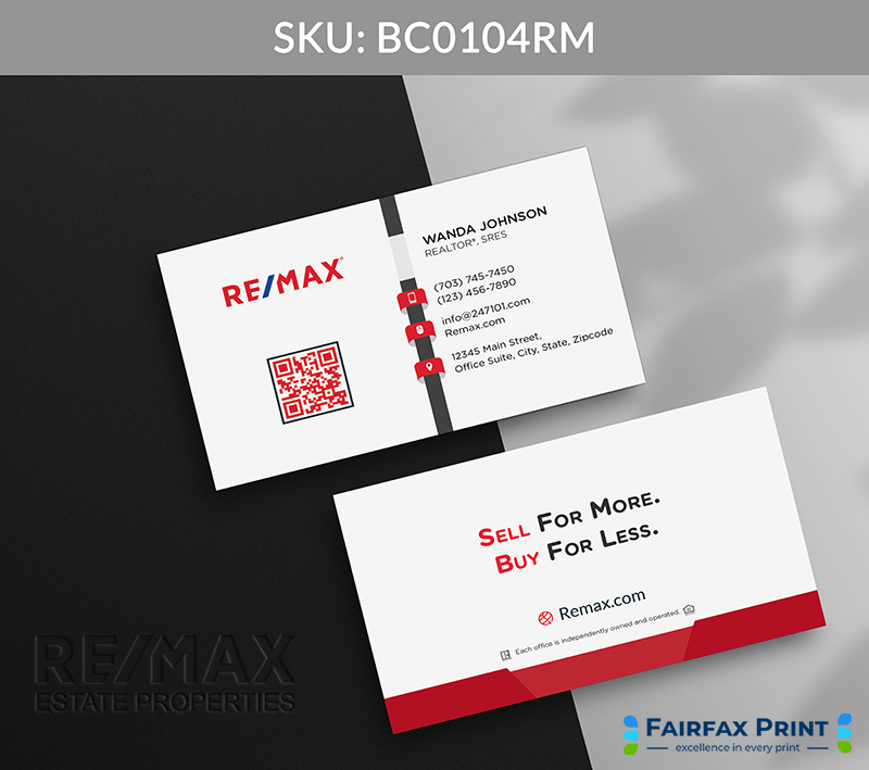 Realtors Fairfax Print for REMAX - BC0104RM - Style 12