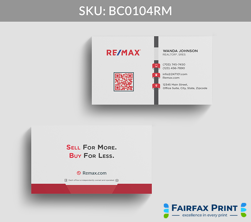 Realtors Fairfax Print for REMAX - BC0104RM - Style 22
