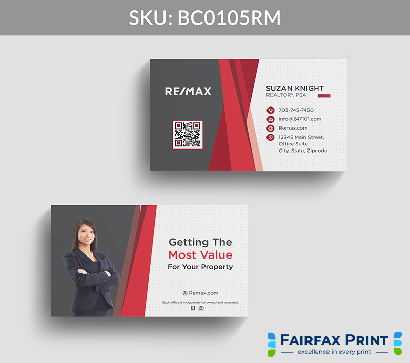 Realtors Fairfax Print for REMAX - BC0105RM - Style 22
