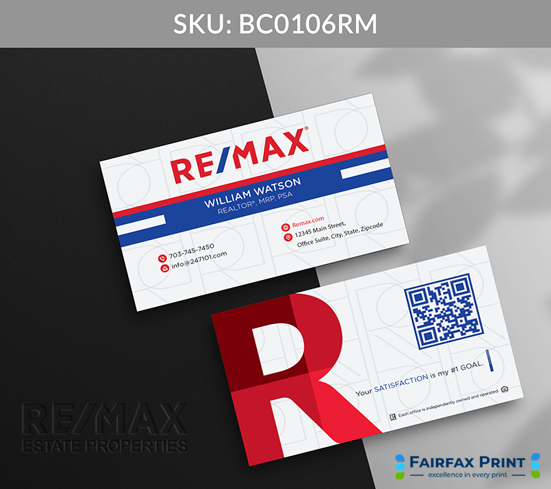 Realtors Fairfax Print for REMAX - BC0106RM - Style 12