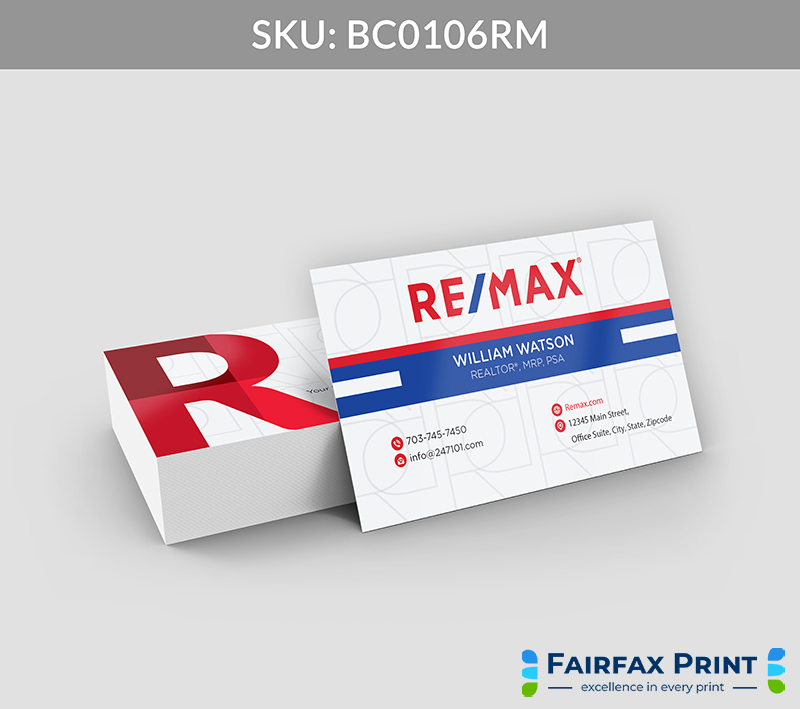 Realtors Fairfax Print for REMAX - BC0106RM - Style 21