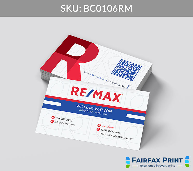 Realtors Fairfax Print for REMAX - BC0106RM - Style 24