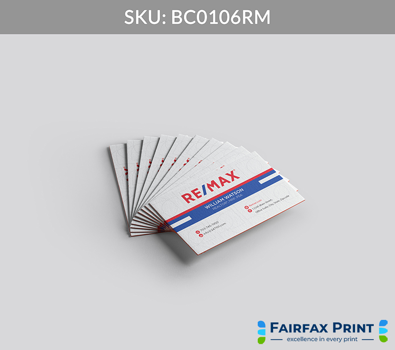 Realtors Fairfax Print for REMAX - BC0106RM - Style 6