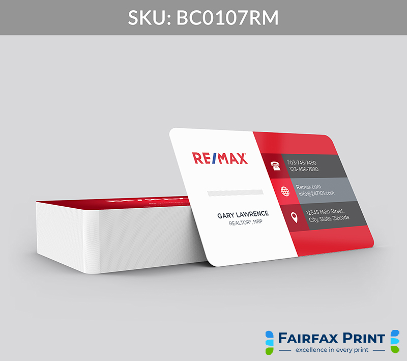 Realtors Fairfax Print for REMAX - BC0107RM - Style 2