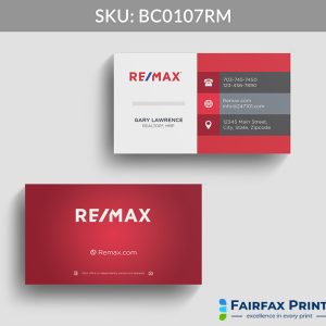 Realtors Fairfax Print for REMAX - BC0107RM - Style 22
