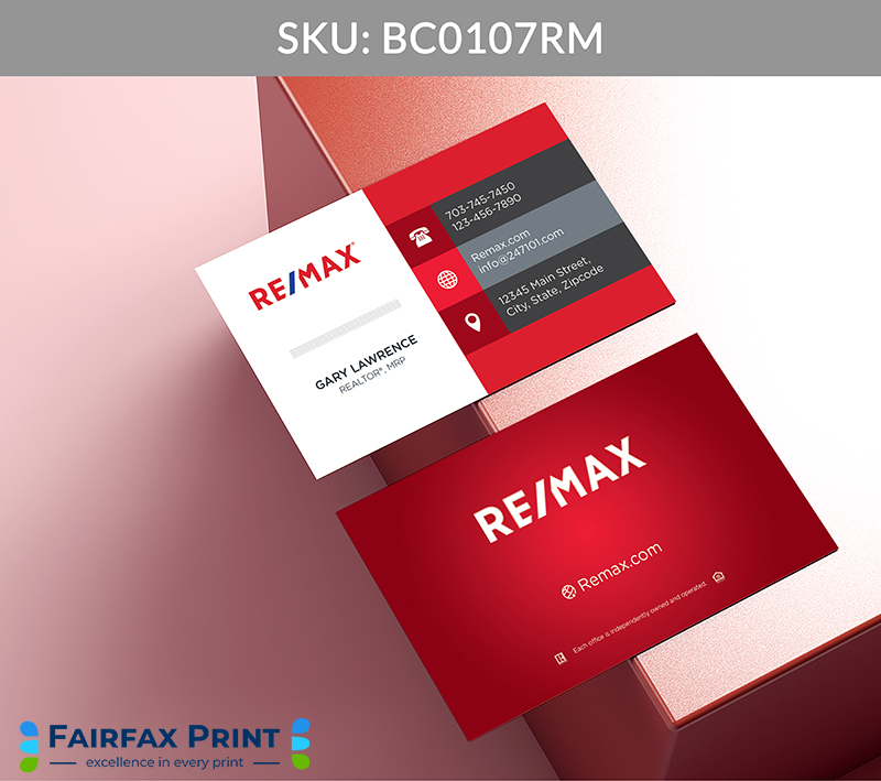 Realtors Fairfax Print for REMAX - BC0107RM - Style 5