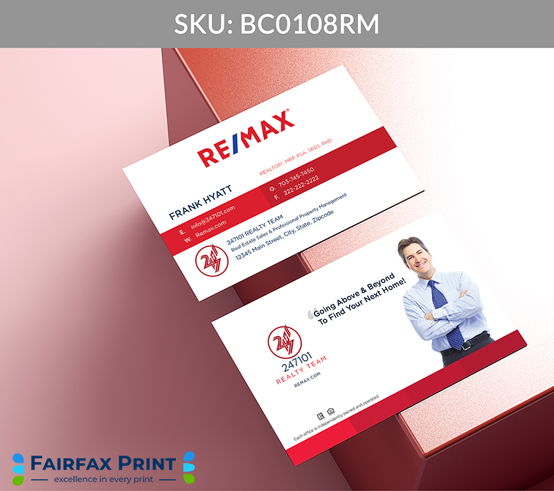 Realtors Fairfax Print for REMAX - BC0108RM - Style 5