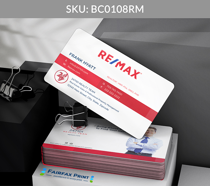 Realtors Fairfax Print for REMAX - BC0108RM - Style 8