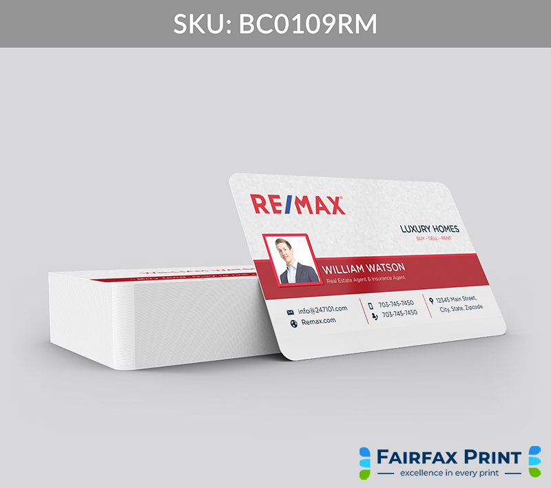 Realtors Fairfax Print for REMAX - BC0109RM - Style 2