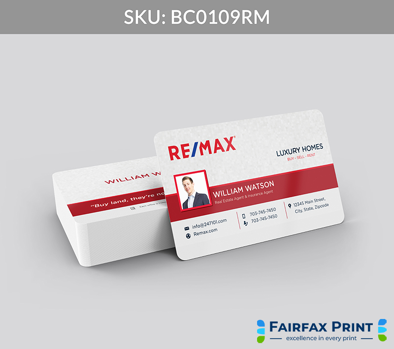 Realtors Fairfax Print for REMAX - BC0109RM - Style 23