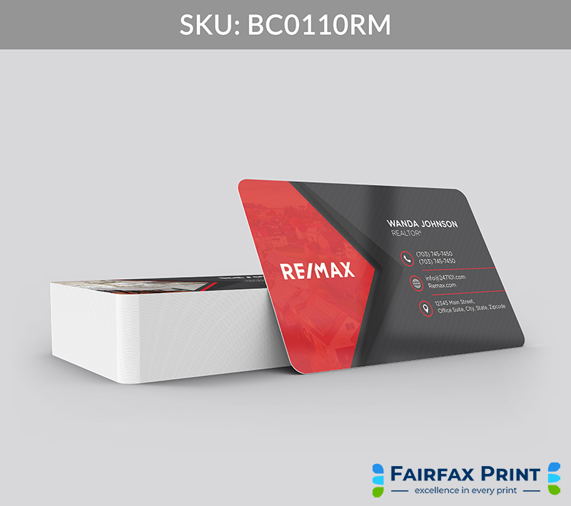 Realtors Fairfax Print for REMAX - BC0110RM - Style 2