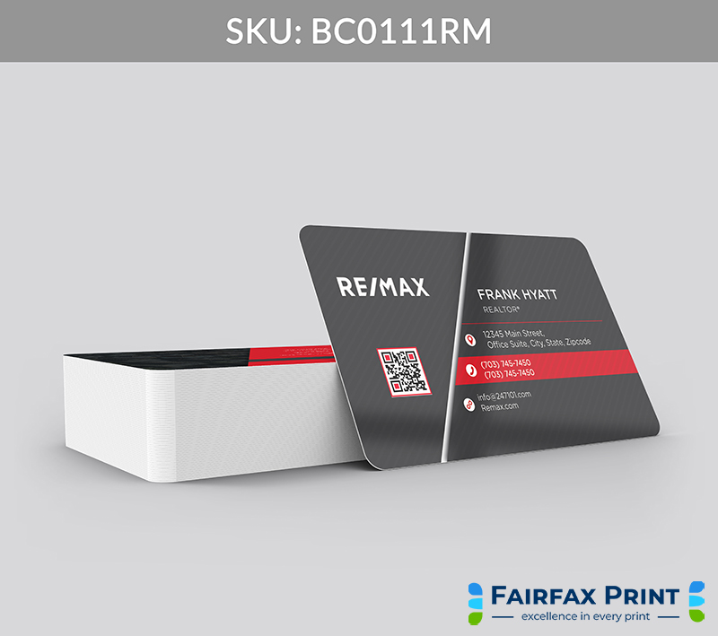 Realtors Fairfax Print for REMAX - BC0111RM - Style 2