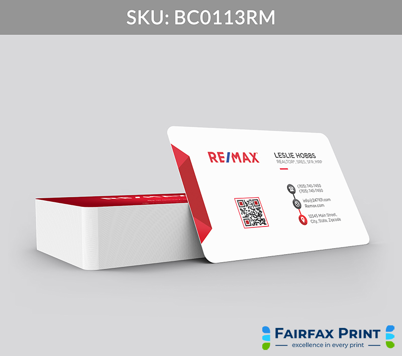 Realtors Fairfax Print for REMAX - BC0113RM - Style 2