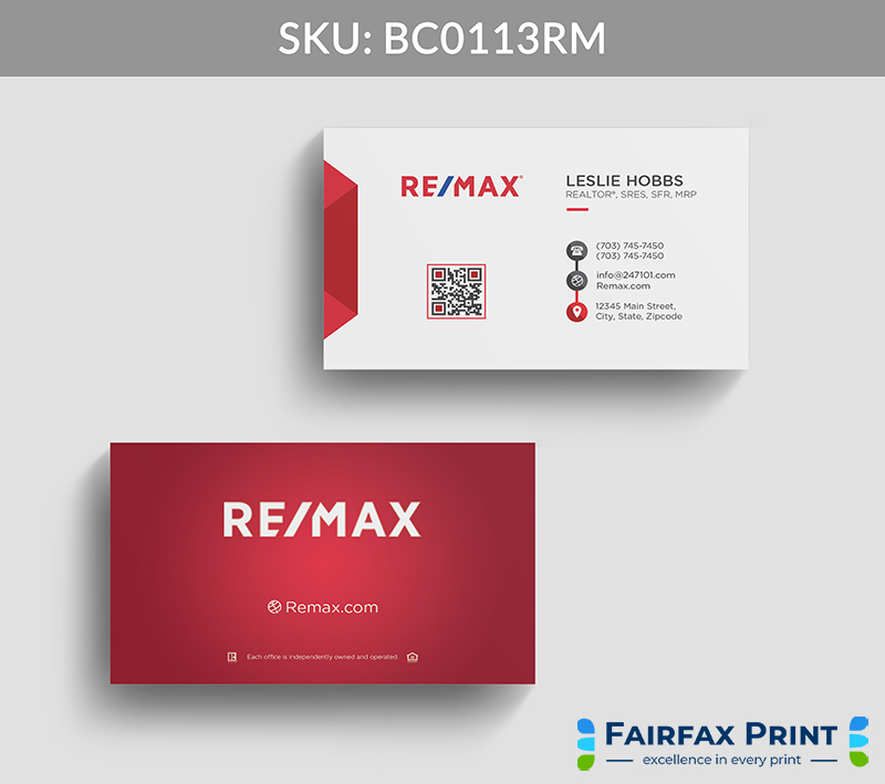 Realtors Fairfax Print for REMAX - BC0113RM - Style 22