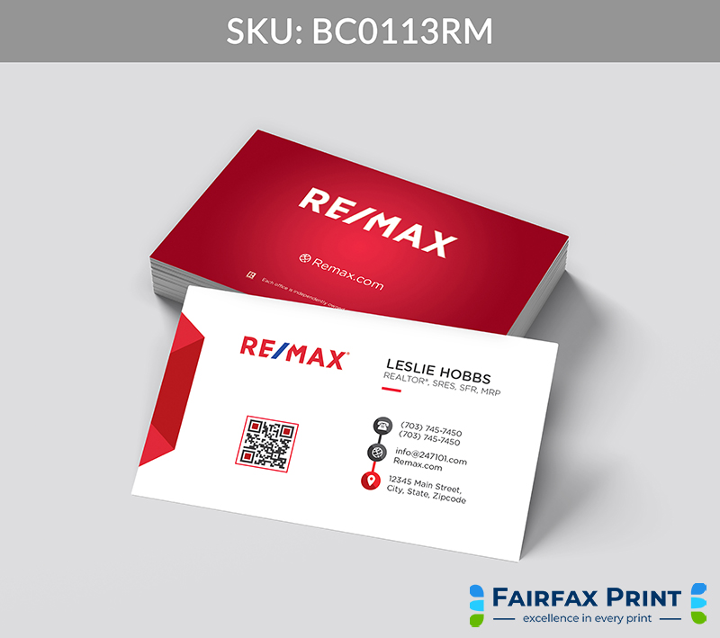 Realtors Fairfax Print for REMAX - BC0113RM - Style 24