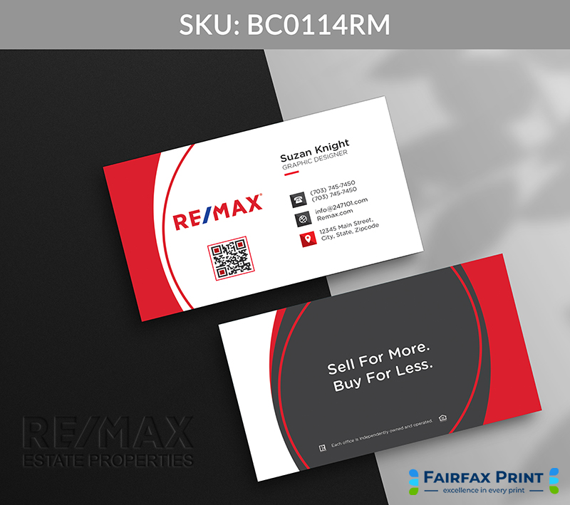 Realtors Fairfax Print for REMAX - BC0114RM - Style 12