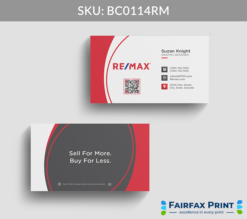Realtors Fairfax Print for REMAX - BC0114RM - Style 22