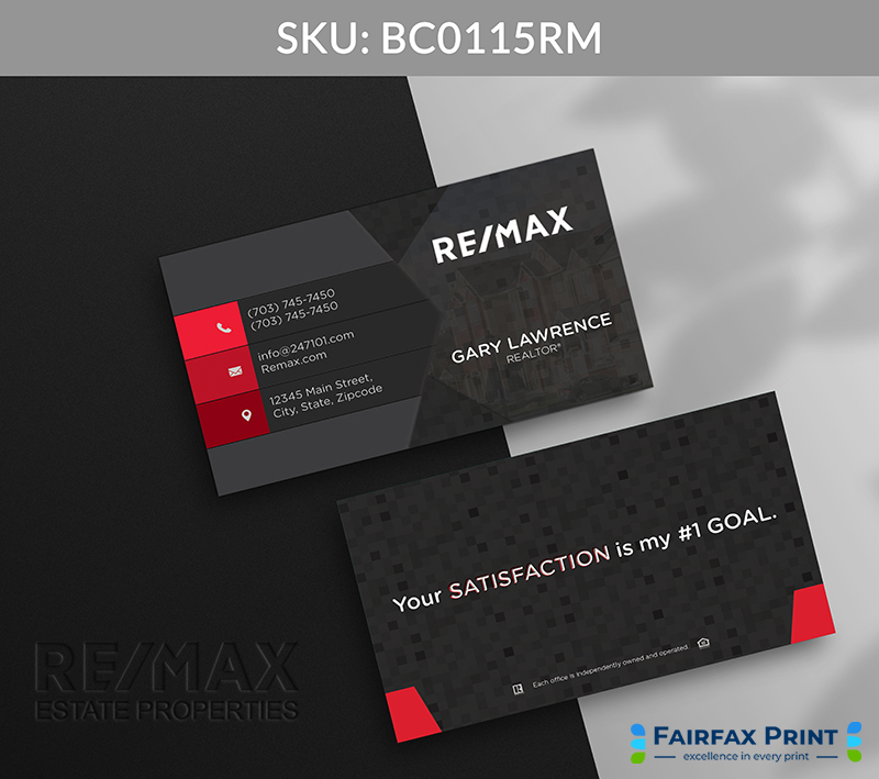 Realtors Fairfax Print for REMAX - BC0115RM - Style 12
