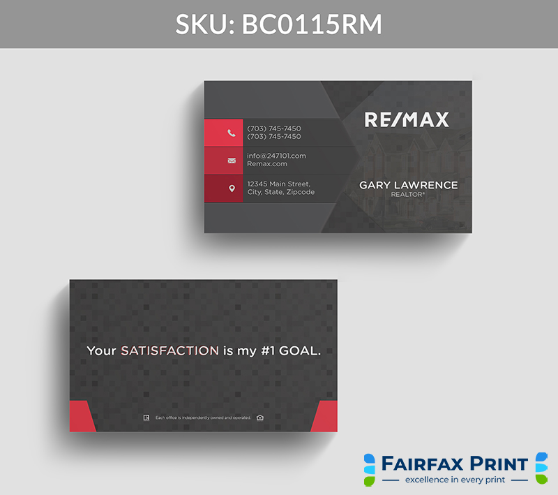 Realtors Fairfax Print for REMAX - BC0115RM - Style 22