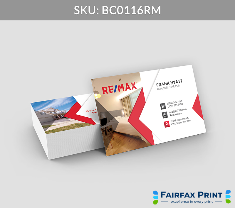 Realtors Fairfax Print for REMAX - BC0116RM - Style 21