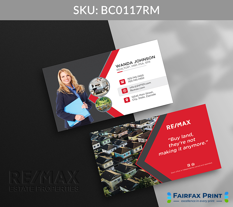 Realtors Fairfax Print for REMAX - BC0117RM - Style 12