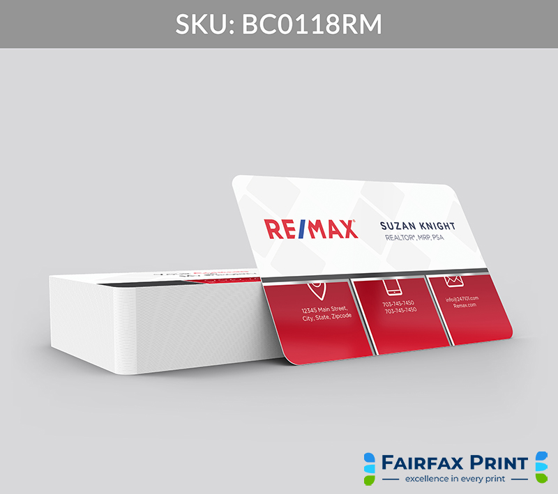 Realtors Fairfax Print for REMAX - BC0118RM - Style 2