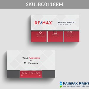 Realtors Fairfax Print for REMAX - BC0118RM - Style 22