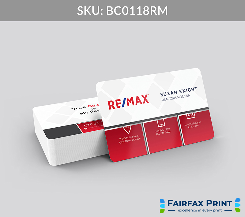 Realtors Fairfax Print for REMAX - BC0118RM - Style 23