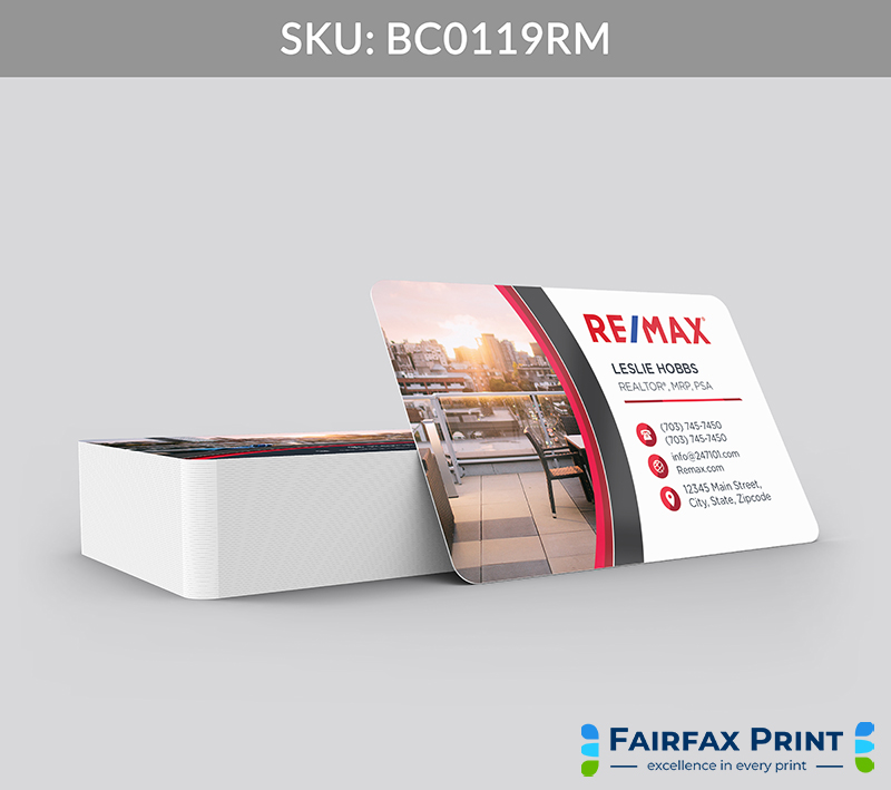Realtors Fairfax Print for REMAX - BC0119RM - Style 2