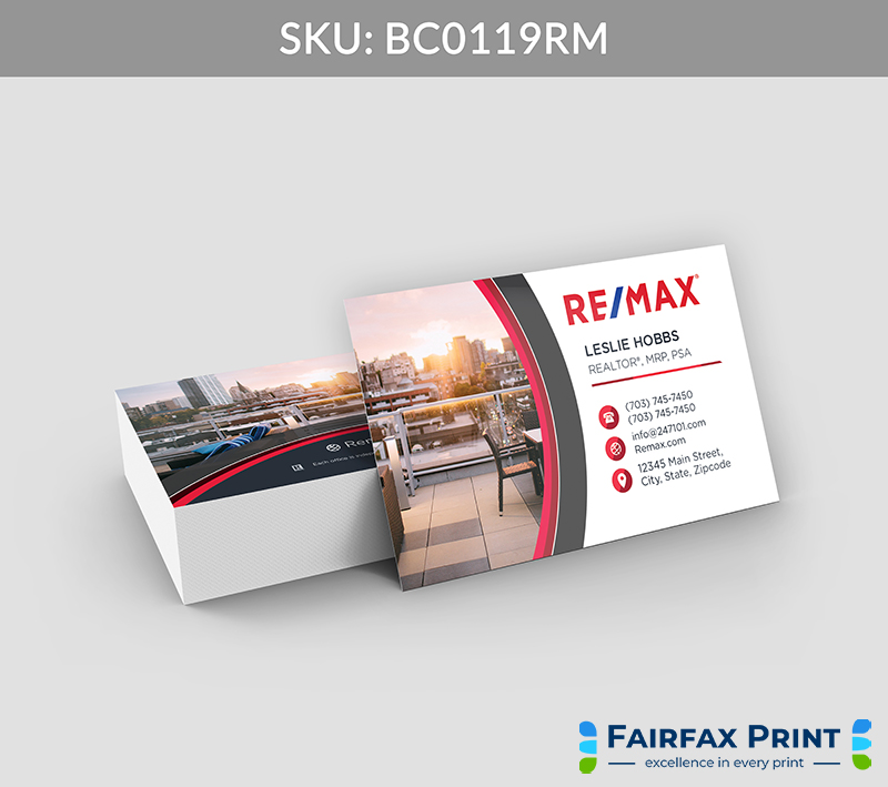 Realtors Fairfax Print for REMAX - BC0119RM - Style 21