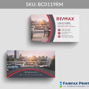 Realtors Fairfax Print for REMAX - BC0119RM - Style 22
