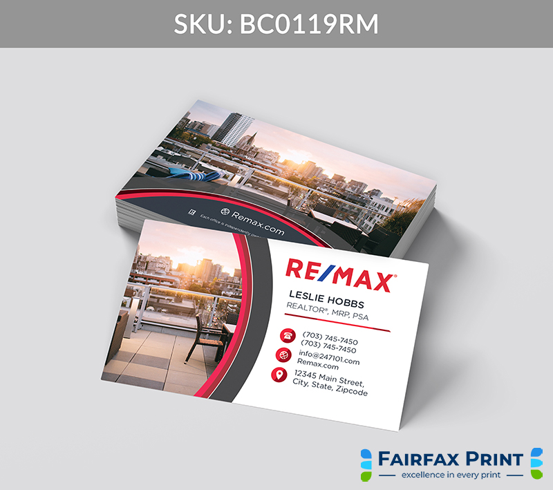 Realtors Fairfax Print for REMAX - BC0119RM - Style 24