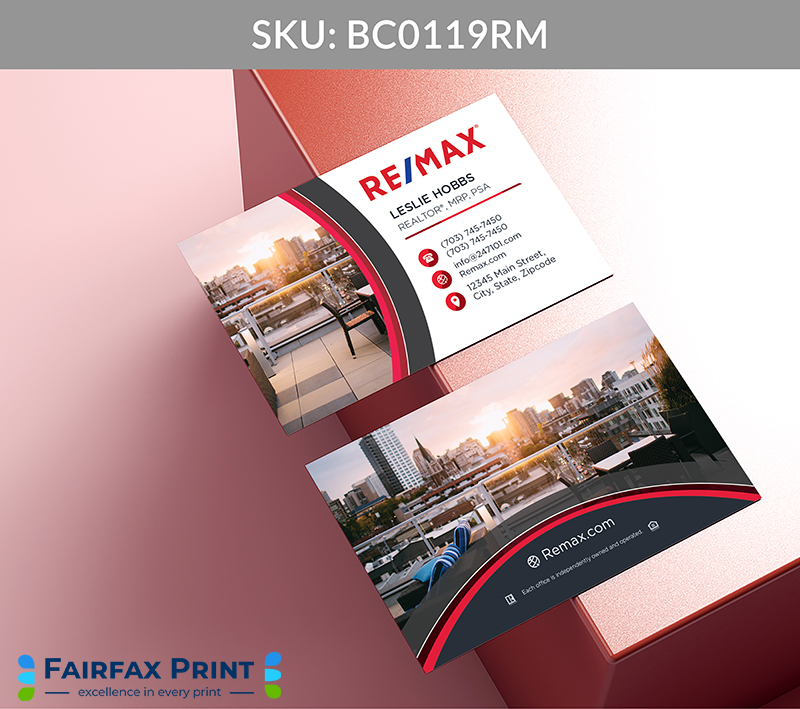 Realtors Fairfax Print for REMAX - BC0119RM - Style 5