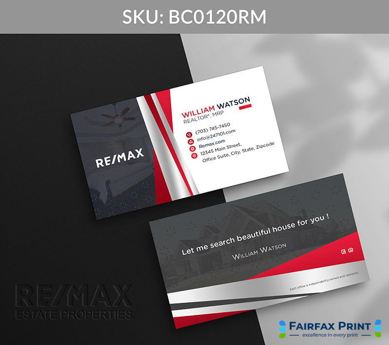 Realtors Fairfax Print for REMAX - BC0120RM - Style 12