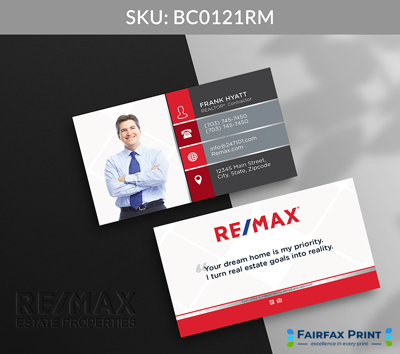 Realtors Fairfax Print for REMAX -BC0121RM - Style 12