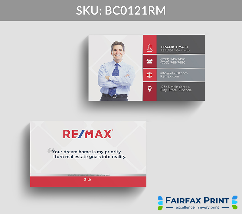 Realtors Fairfax Print for REMAX - BC0121RM - Style 22