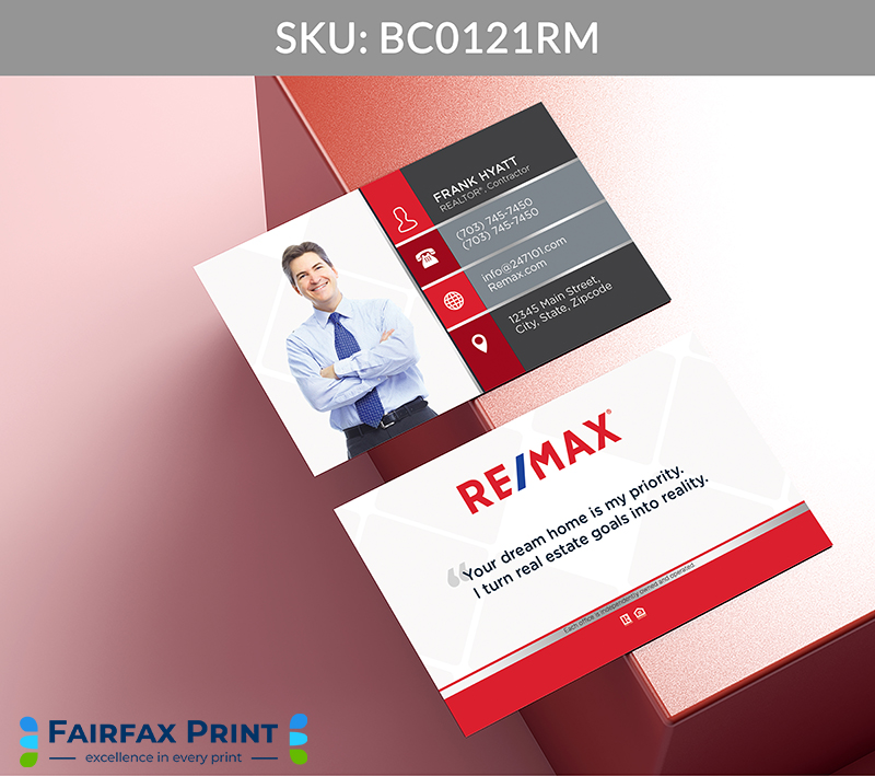 Realtors Fairfax Print for REMAX - BC0121RM - Style 5