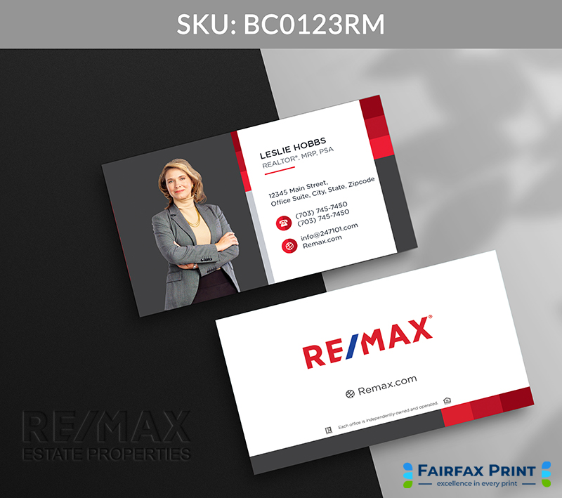 Realtors Fairfax Print for REMAX - BC0123RM - Style 12