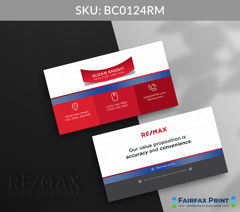 Realtors Fairfax Print for REMAX - BC0124RM - Style 12